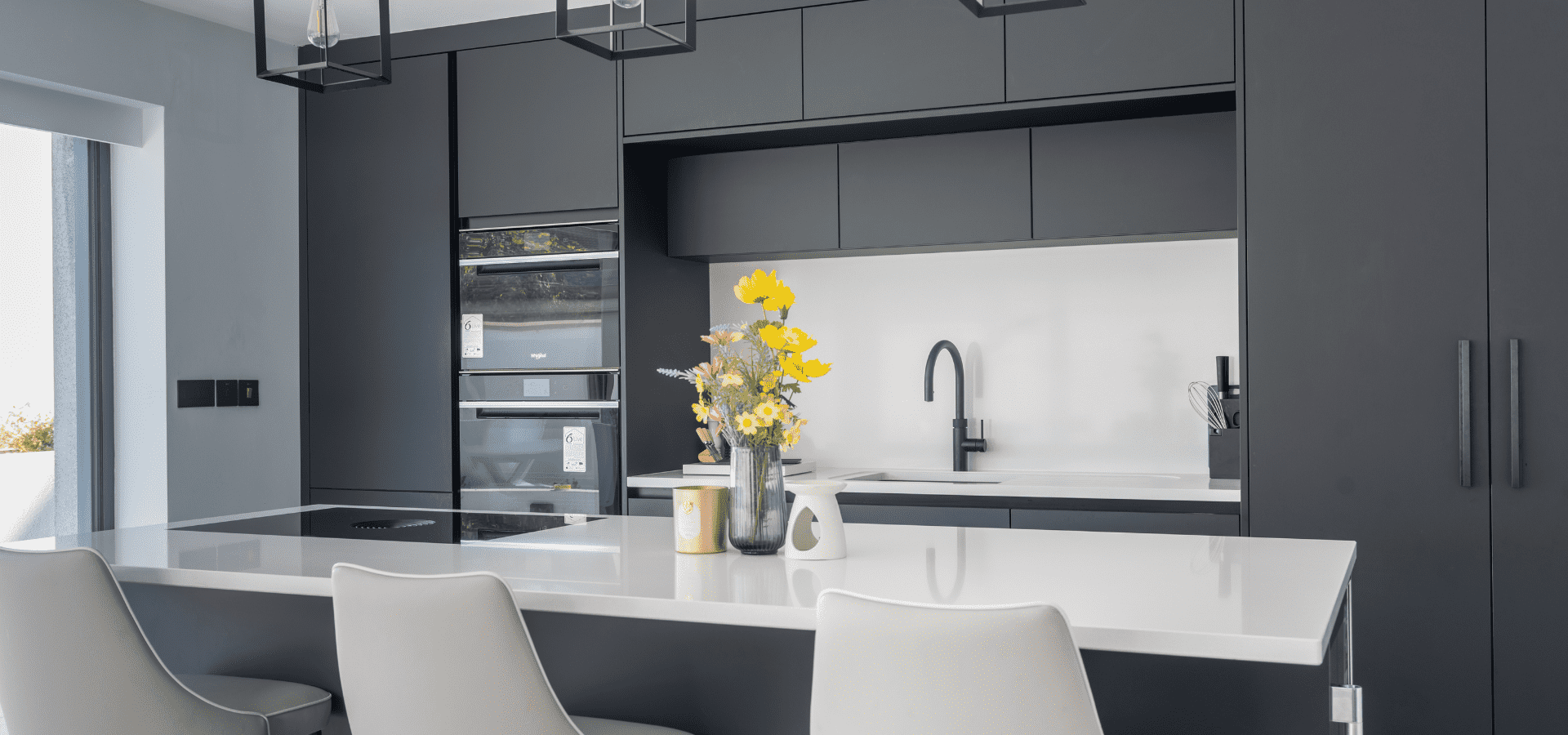 Contemporary Kitchen in Tuam, Co. Galway – Havana Matt Black - Gallery Image 1