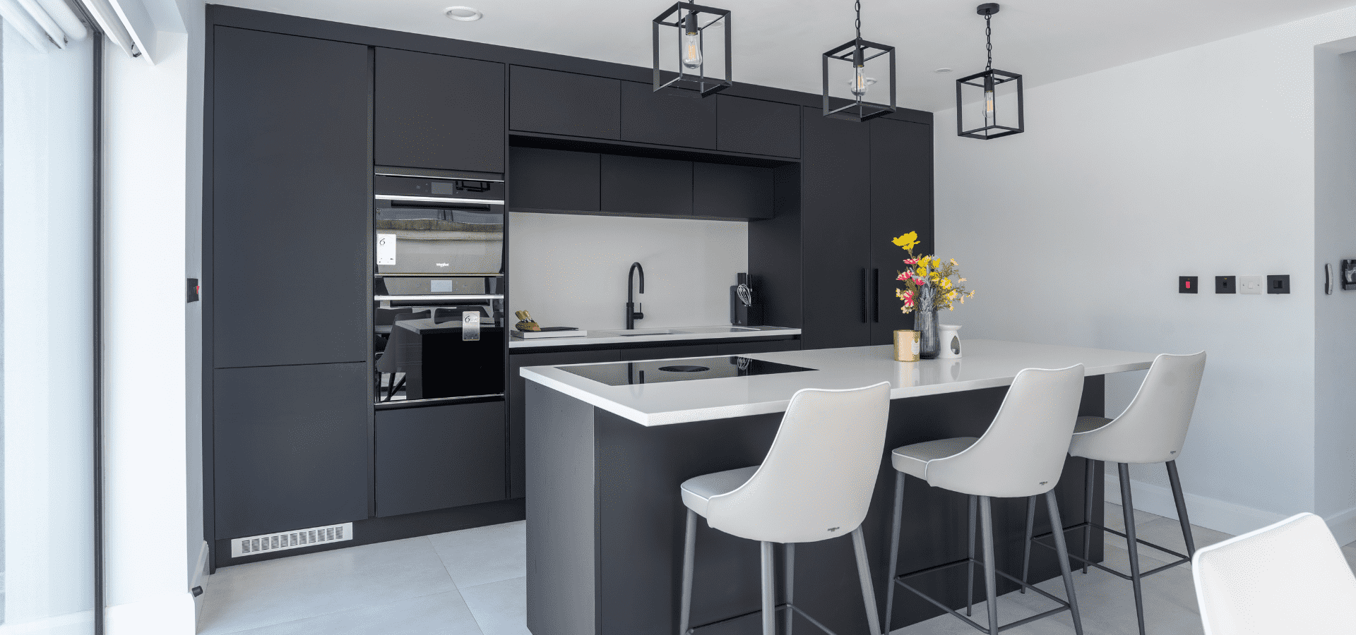 Contemporary Kitchen in Tuam, Co. Galway – Havana Matt Black - Gallery Image 2