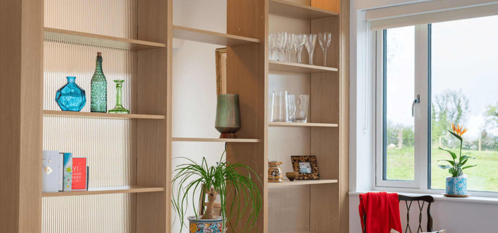 Contemporary Kitchen in Co. Roscommon – A Floating Kitchen in Natural Oak Gallery Image 8