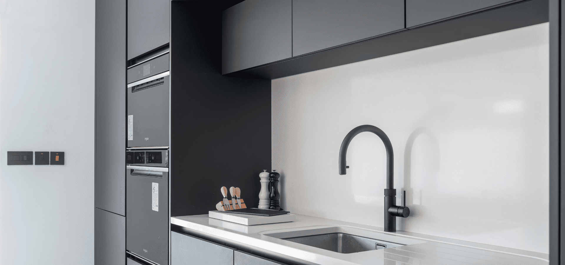 Contemporary Kitchen in Tuam, Co. Galway – Havana Matt Black - Gallery Image 9