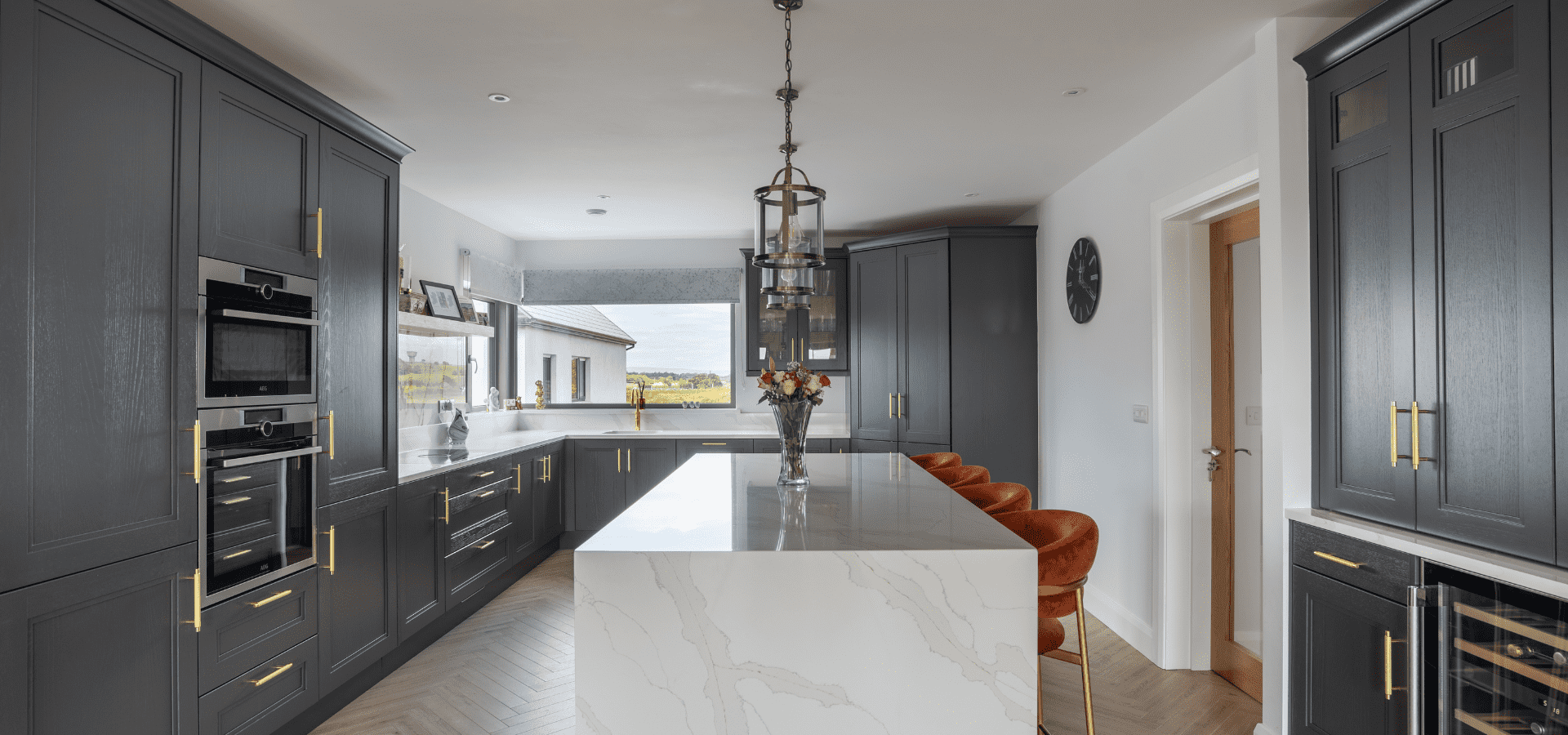 Classic Kitchen in Co. Mayo – Graphite and Gold - Gallery Image 1