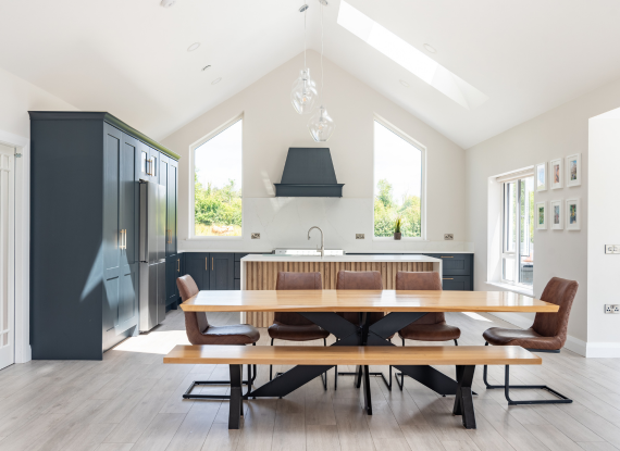 1._Designed for a Large Open-Plan Home Classic Kitchen in Co. Leitrim – Harvard and Halifax Oak - Highlights Image 1