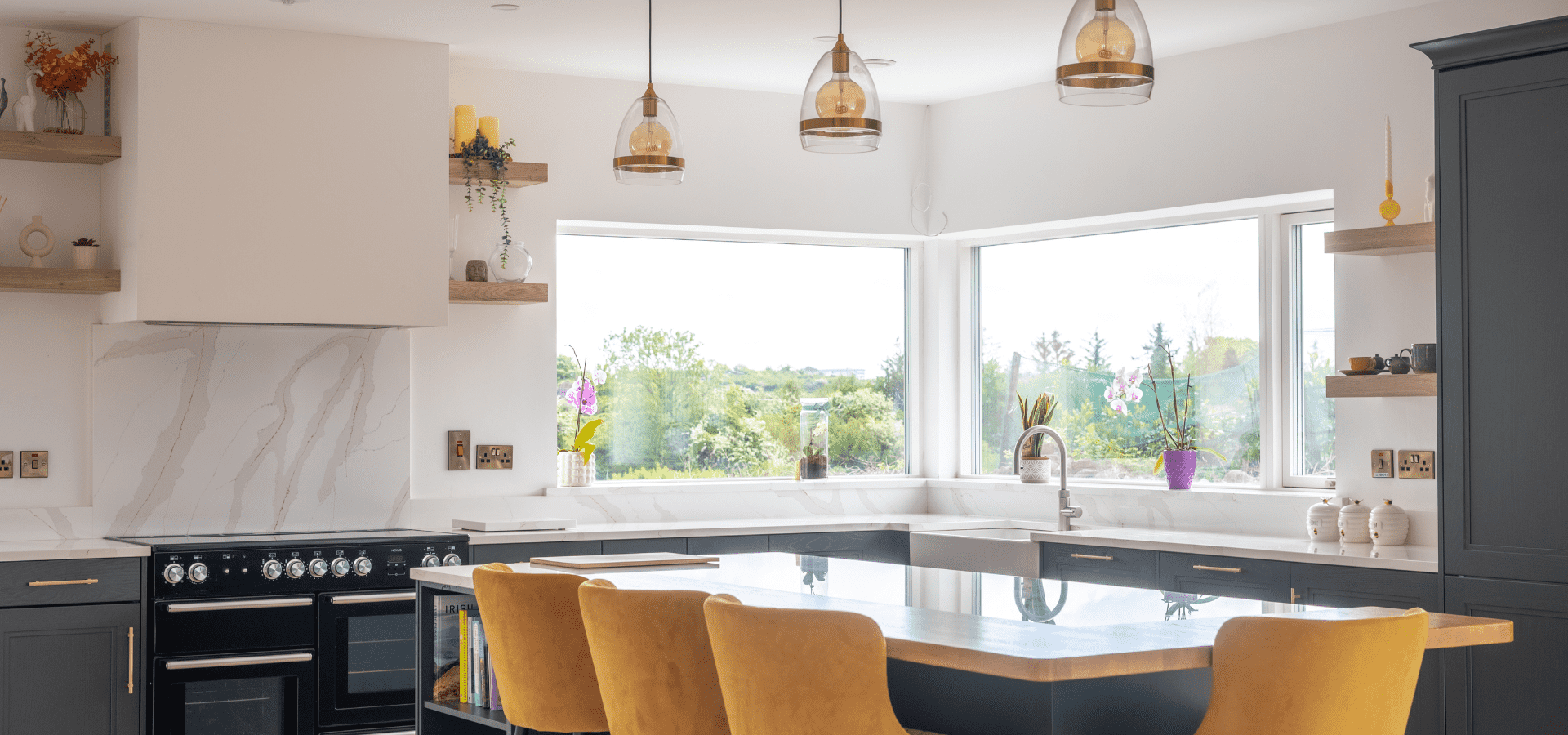 Classic Kitchen in Co. Galway – Hunter Green and Oak - Gallery Images 14