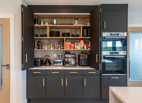 Contemporary Kitchen in Co. Galway - Storage for Everyday Living