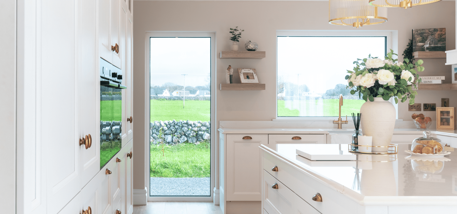 Classic Kitchen in Co. Mayo – Snow and Reed Green - Gallery Image 3