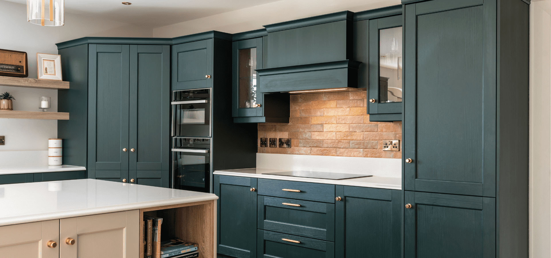 Classic Kitchen in Co. Roscommon – Bastille Evergreen and Taupe - Gallery Image 4
