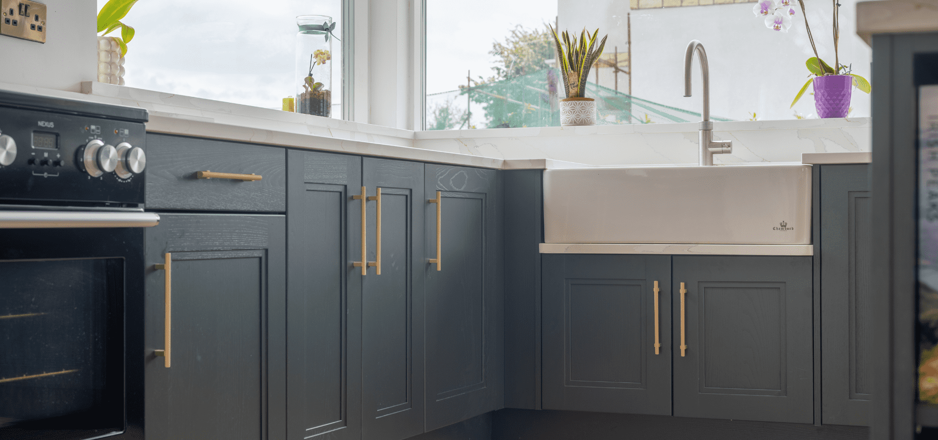 Classic Kitchen in Co. Galway – Hunter Green and Oak - Gallery Images 7