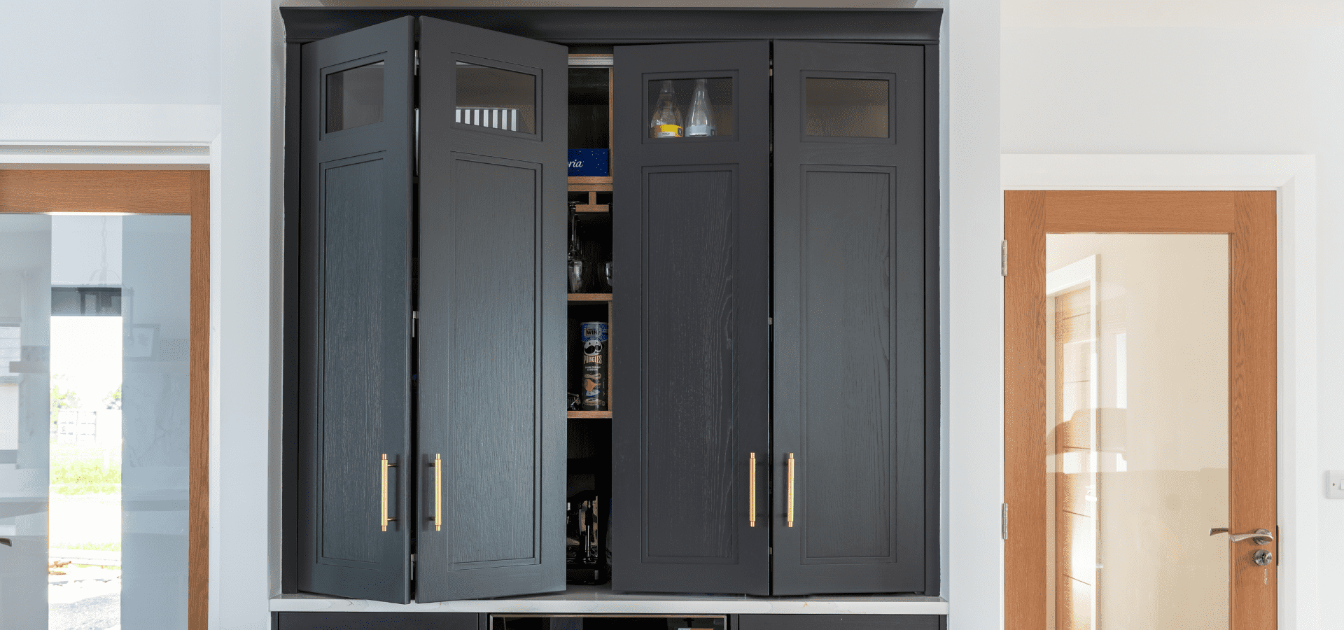 Classic Kitchen in Co. Mayo – Graphite and Gold - Gallery Image 8