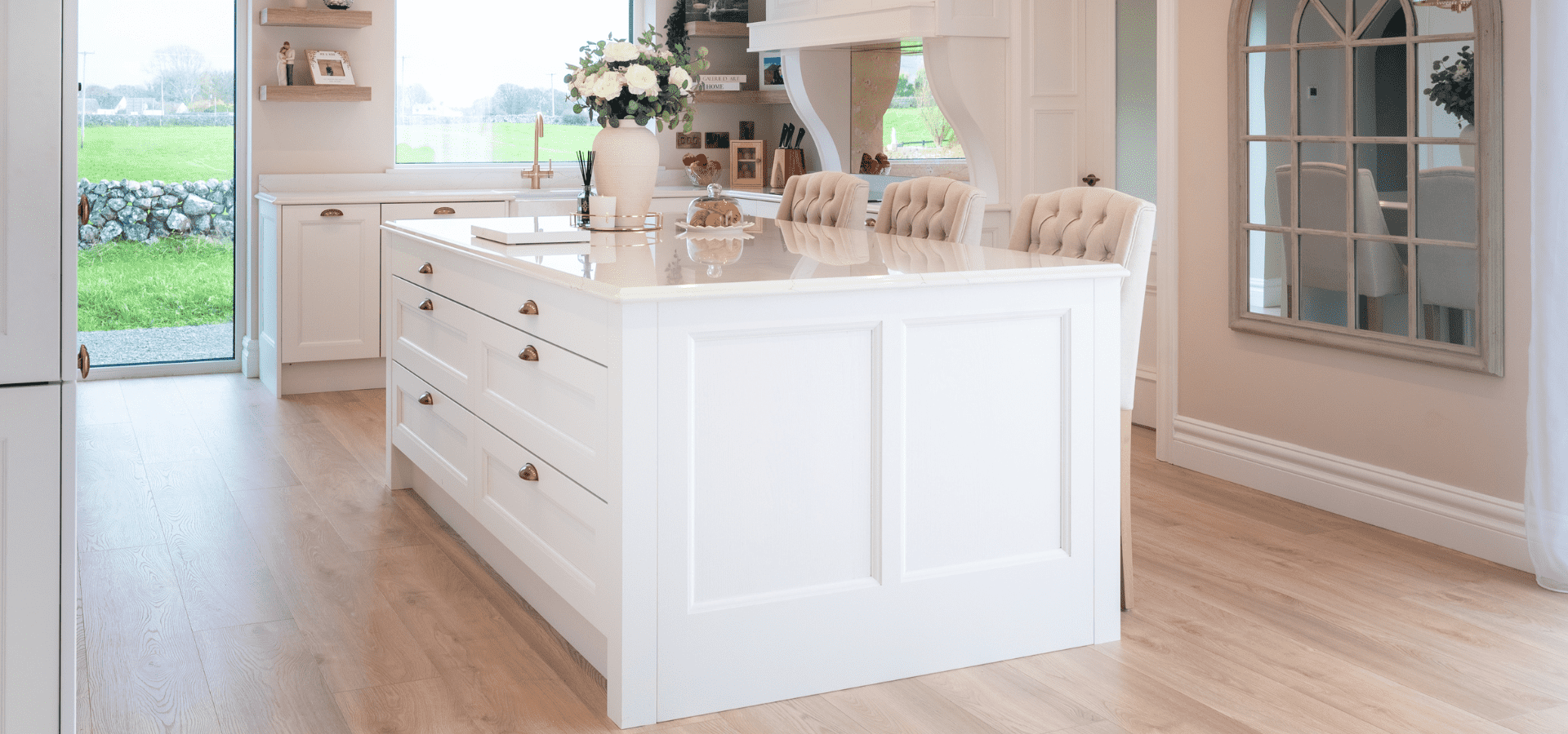 Classic Kitchen in Co. Mayo – Snow and Reed Green - Gallery Image 9