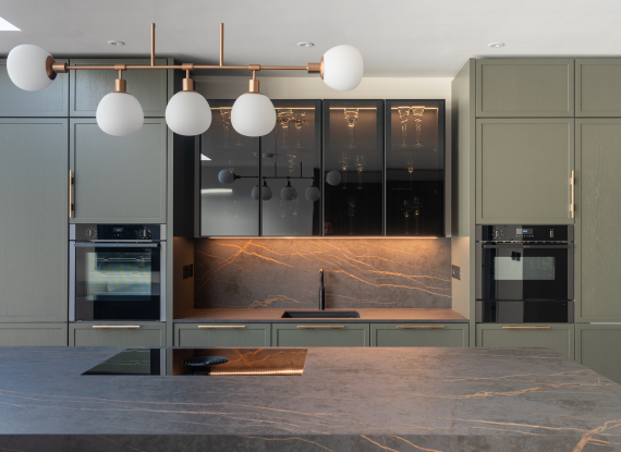 2._Dekton Laurent as a Design Statement Modern Kitchen - Hazelwood and Dekton Laurent Kitchen in Dublin - Highlights Image 2