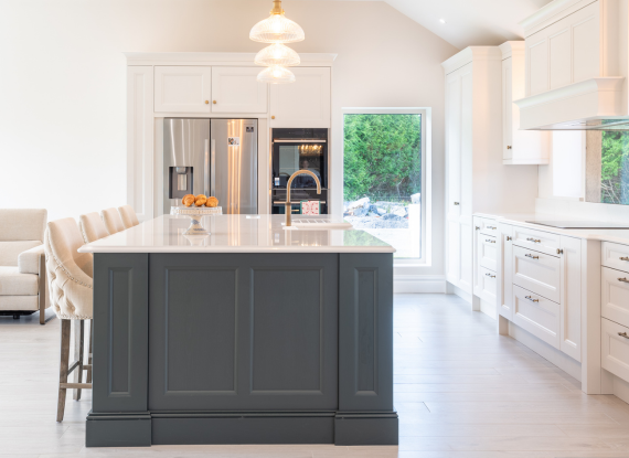 2._Exceptional Storage, Beautifully Integrated Classic Family Kitchen in Co. Roscommon – Aylesbury Latte & Evergreen - Highlights Image 2