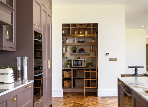3. A Pantry Designed to Be a Feature Award-Winning Classic Kitchen in Co. Offaly – Aylesbury London Clay - Highlights Image 3