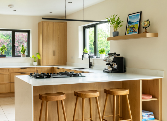 Modern Kitchen - Monarc Whitethorn Oak Kitchen - Highlight Image 4