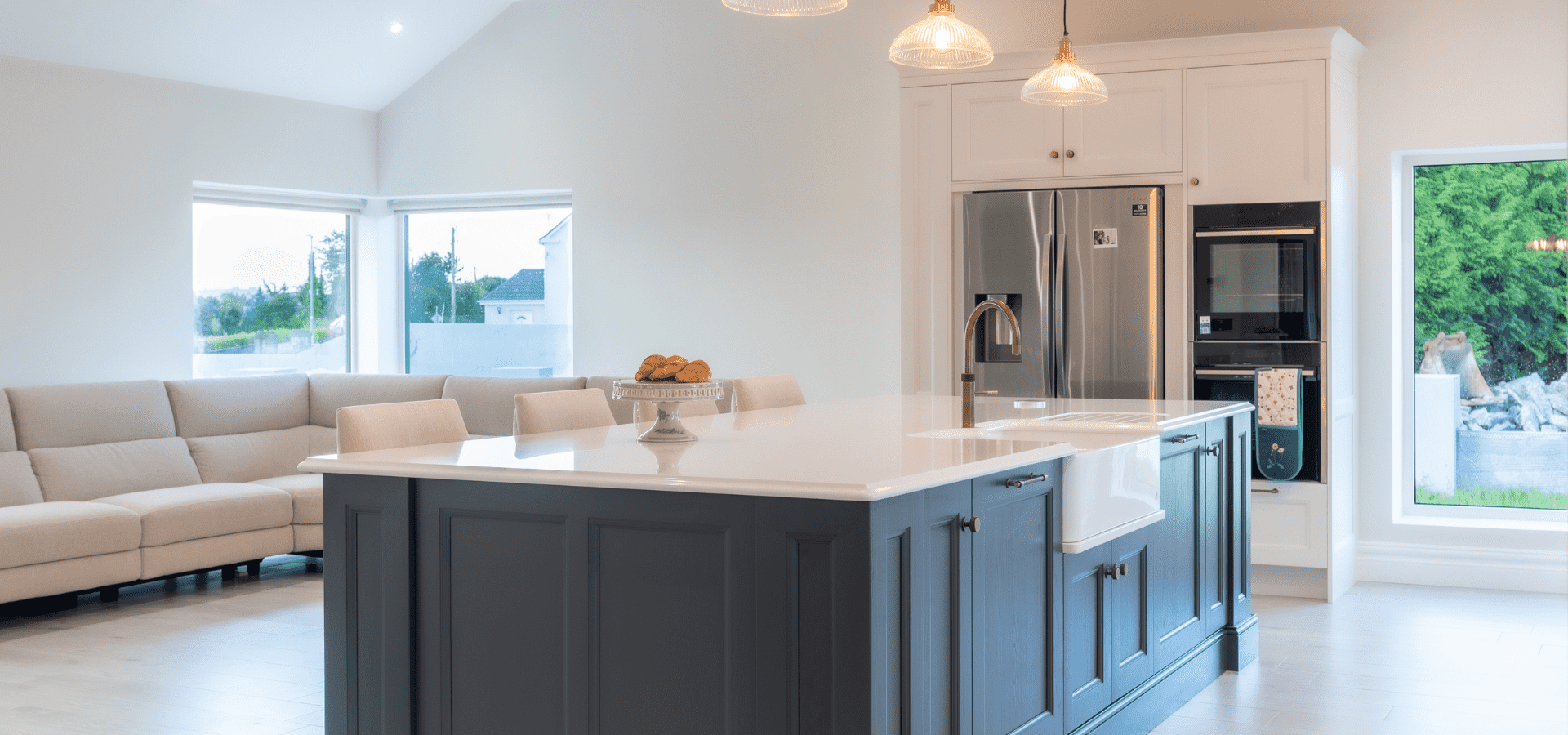 Classic Family Kitchen in Co. Roscommon – Aylesbury Latte & Evergreen - Image Gallery 13