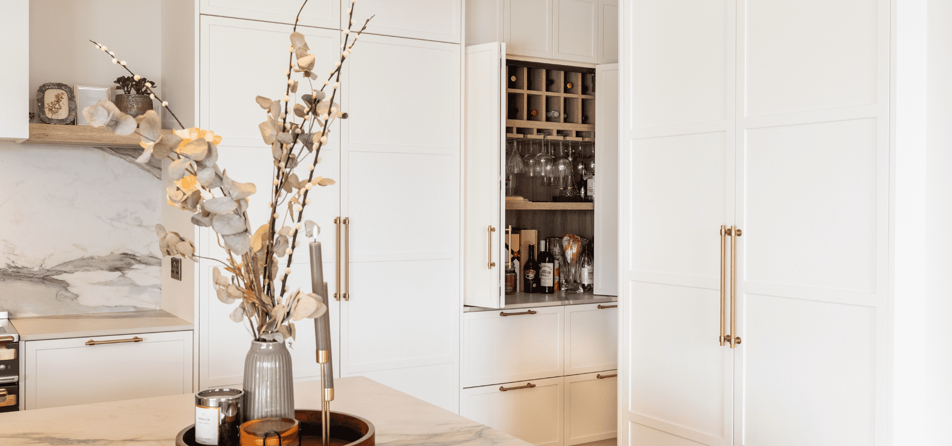 Modern Shaker Kitchen in Co. Galway – Lyrath Porcelain and Hunter Green - Gallery Image 14