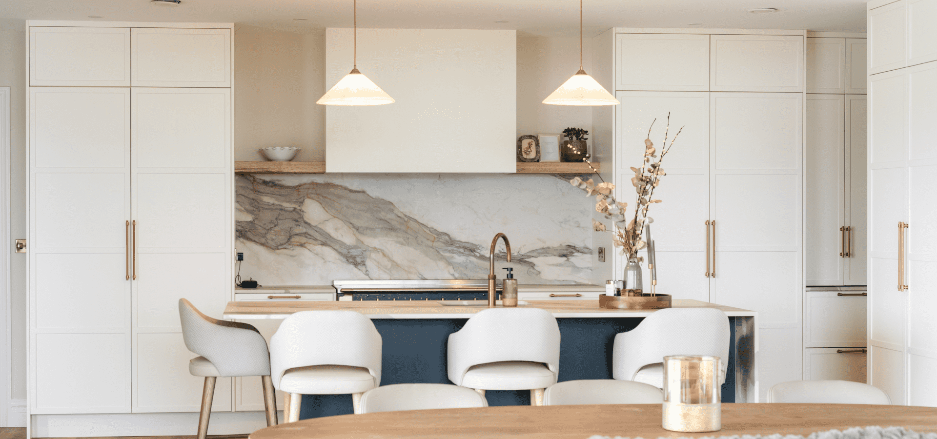 Modern Shaker Kitchen in Co. Galway – Lyrath Porcelain and Hunter Green - Gallery Image 17