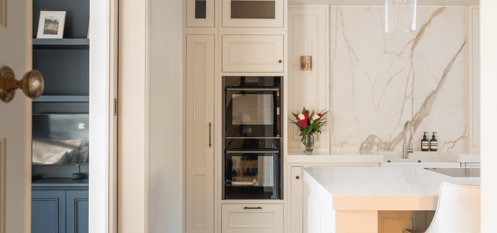 In-Frame Kitchen in Co. Dublin – Lawrence Shadow White - Gallery Image 3