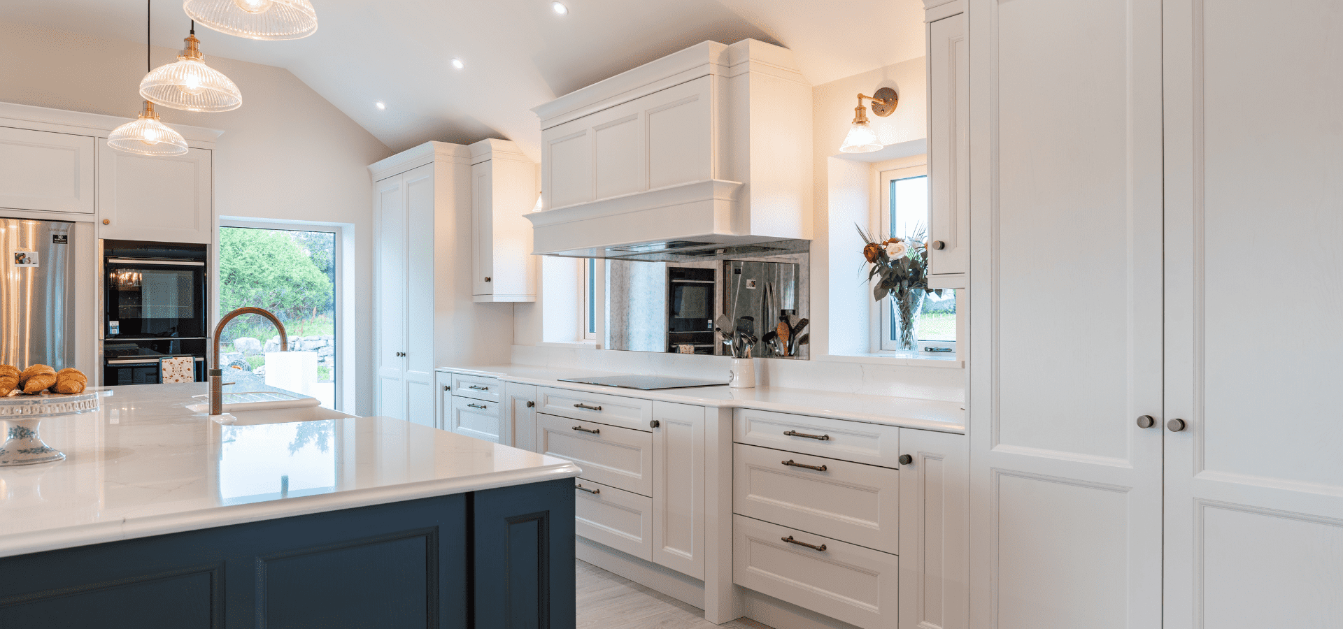 Classic Family Kitchen in Co. Roscommon – Aylesbury Latte & Evergreen - Image Gallery 4