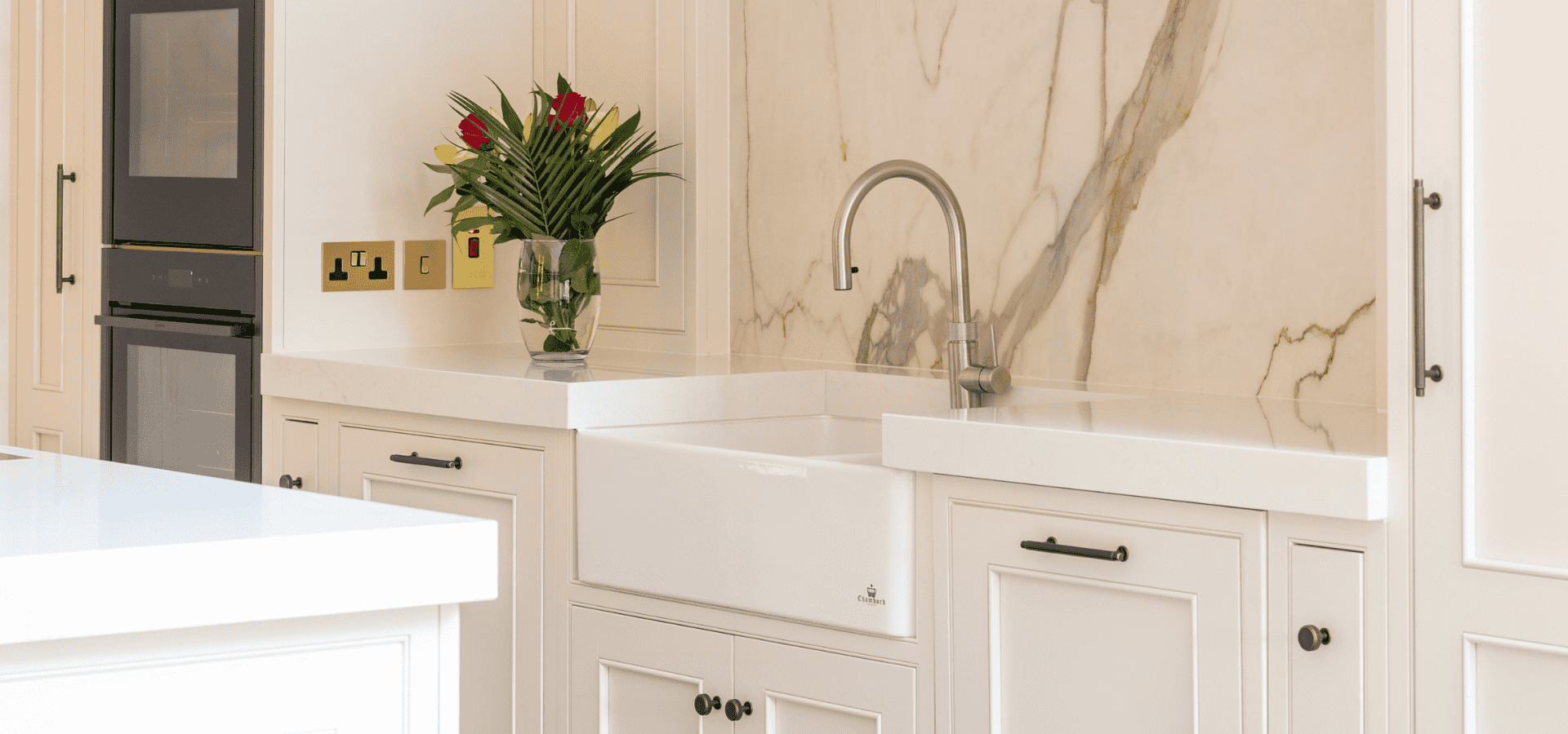 In-Frame Kitchen in Co. Dublin – Lawrence Shadow White - Gallery Image 7