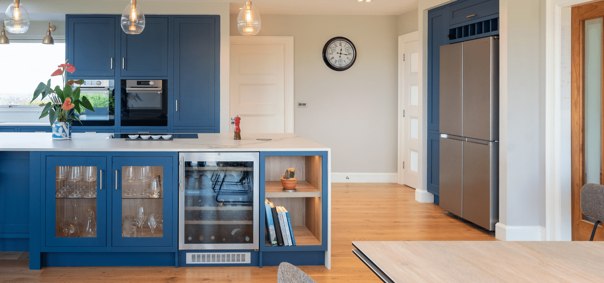 In-Frame Kitchen in Co. Roscommon – Jasper Parisian Blue - Gallery Image 8