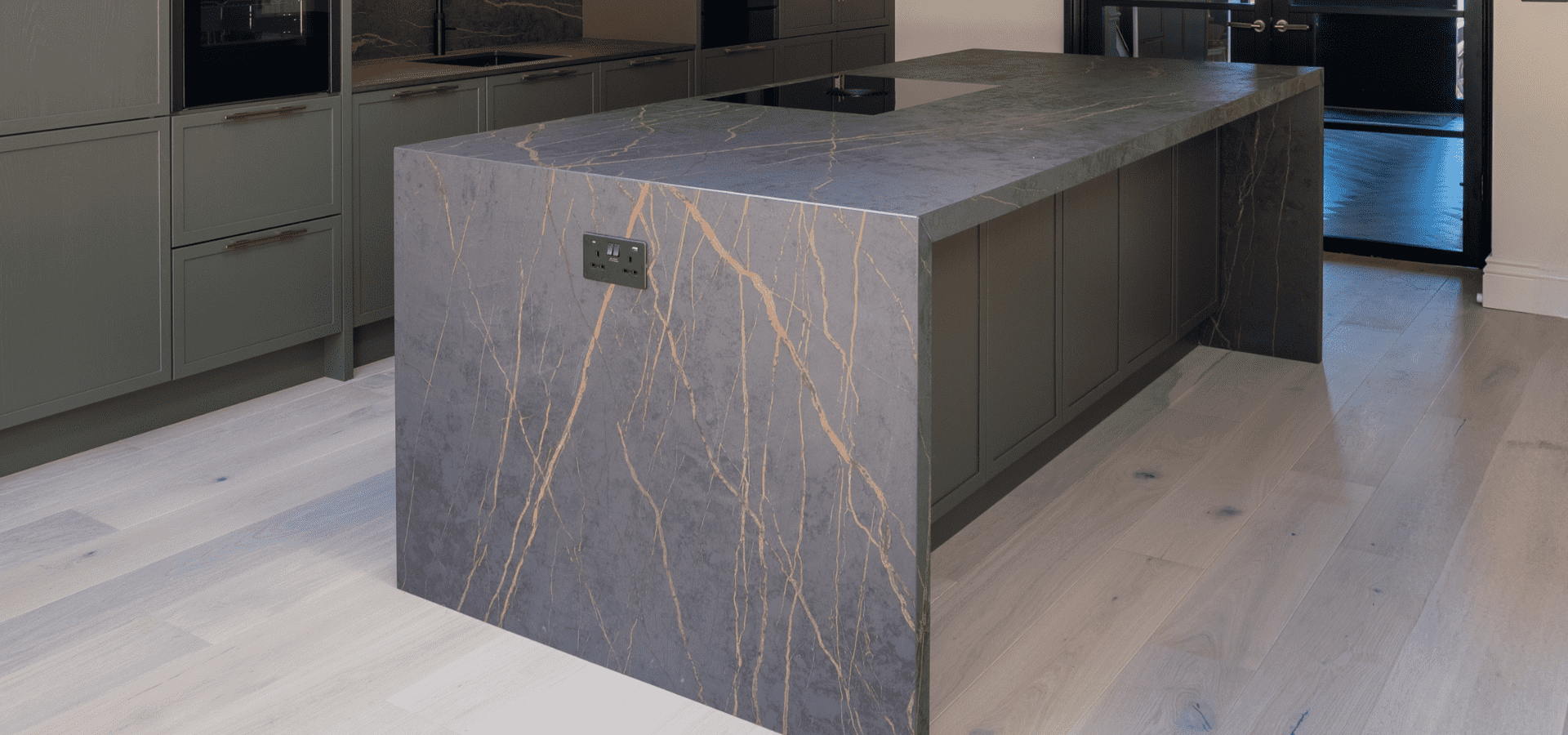 Modern Kitchen - Hazelwood and Dekton Laurent Kitchen in Dublin - Gallery Image 8