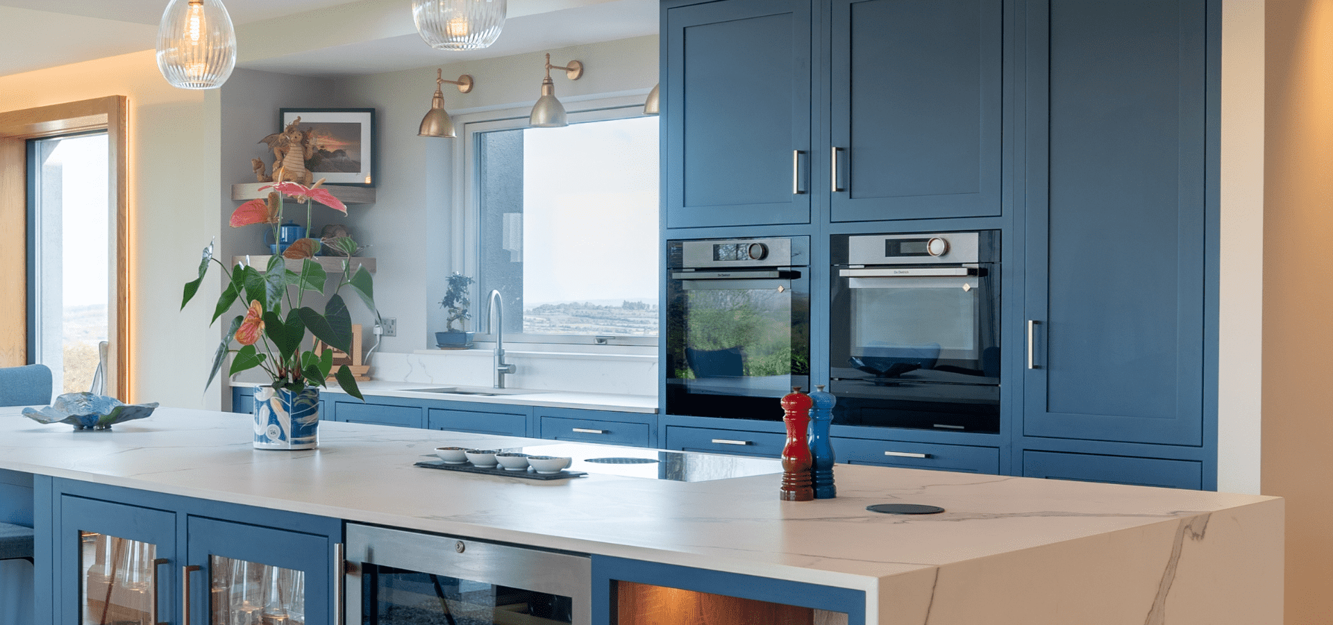 In-Frame Kitchen in Co. Roscommon – Jasper Parisian Blue - Gallery Image 9