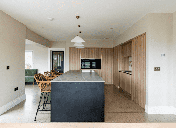 1._Seamless Contemporary Living Contemporary Kitchen - Icon Cuneo Oak & Sulia Monte Black - Highlights Image 1