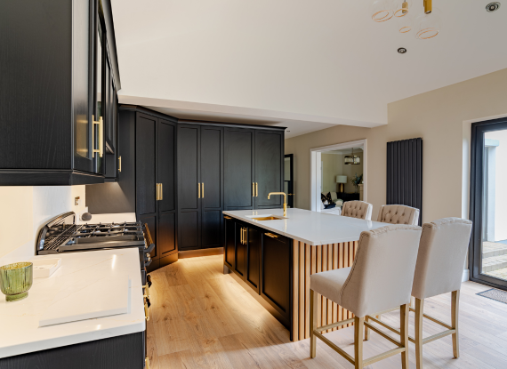 Modern Kitchen in Co. Galway – Palermo – Black & Oak - Highlights Image 2