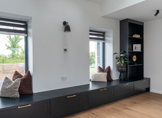 4._Beyond the Kitchen Modern Kitchen in Co. Galway – Lyrath - Noir & Calacatta Gold - Highlights Image 4