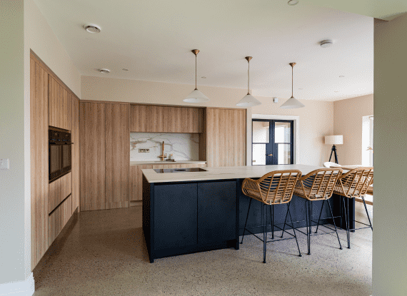 4._Designed Around Everyday Living Contemporary Kitchen - Icon Cuneo Oak & Sulia Monte Black - Highlights Image 4