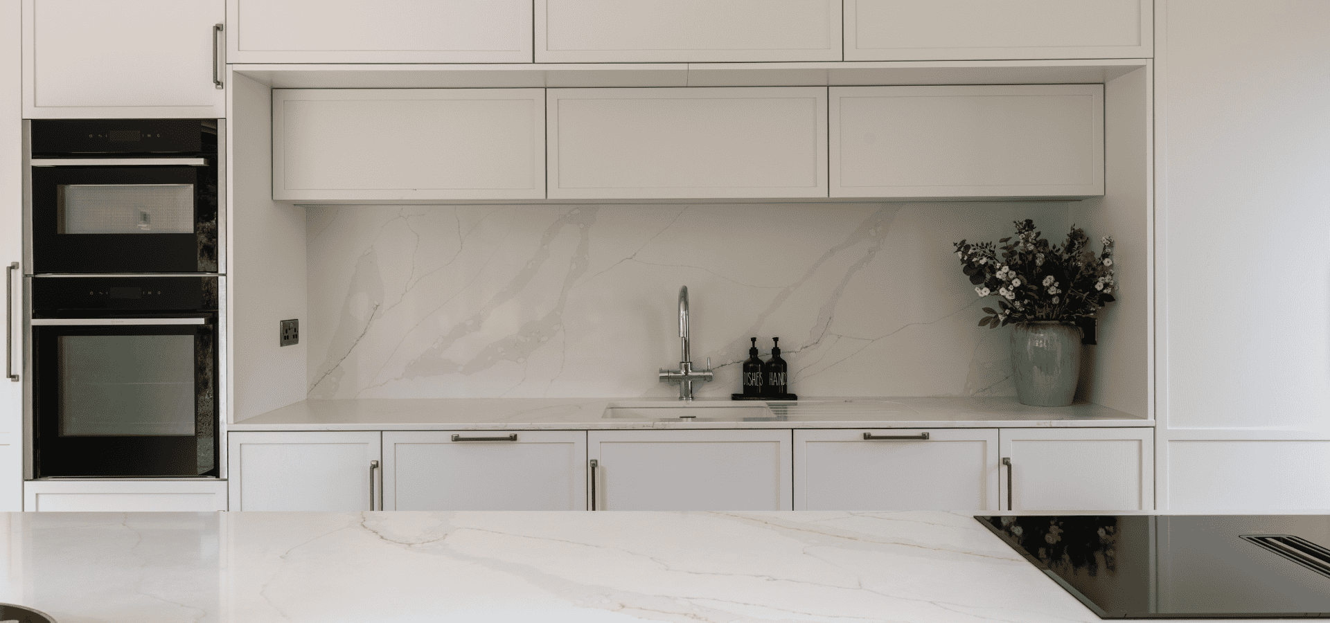 Modern Kitchen in Co. Mayo – Lyrath Latte & Green Mist - Gallery Image 4