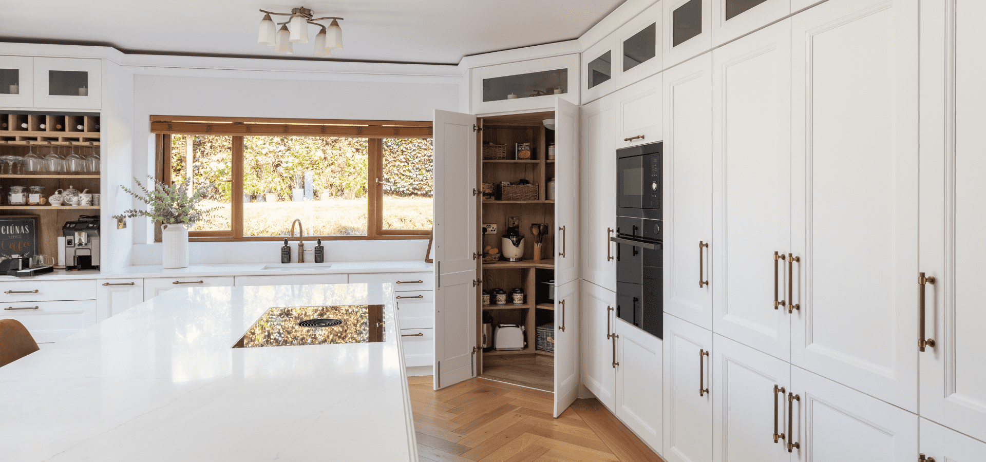 Classic White Kitchen in Co. Tipperary – Aylesbury Snow White - Gallery Image 4