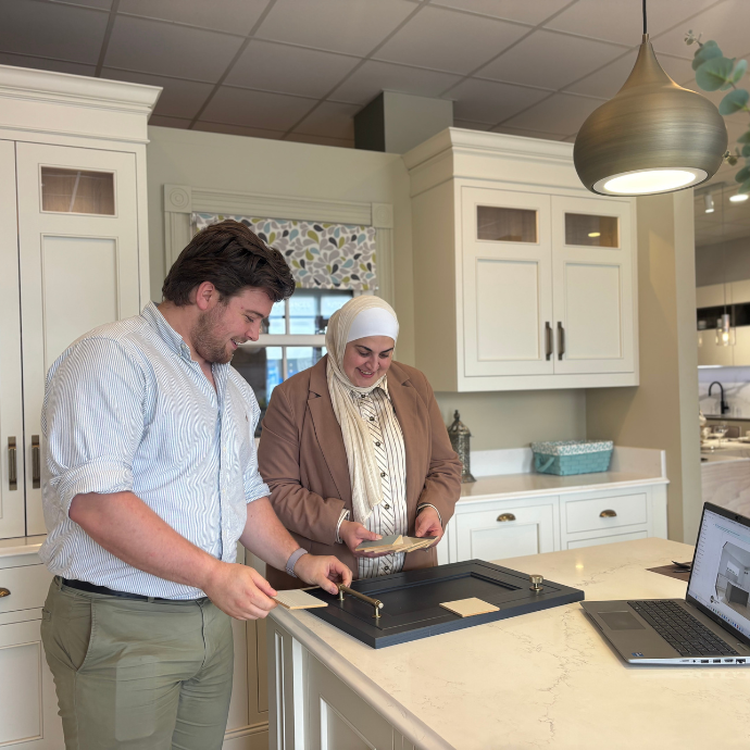 Classic Kitchen in Co. Galway – Hunter Green and Oak - Highlights 2